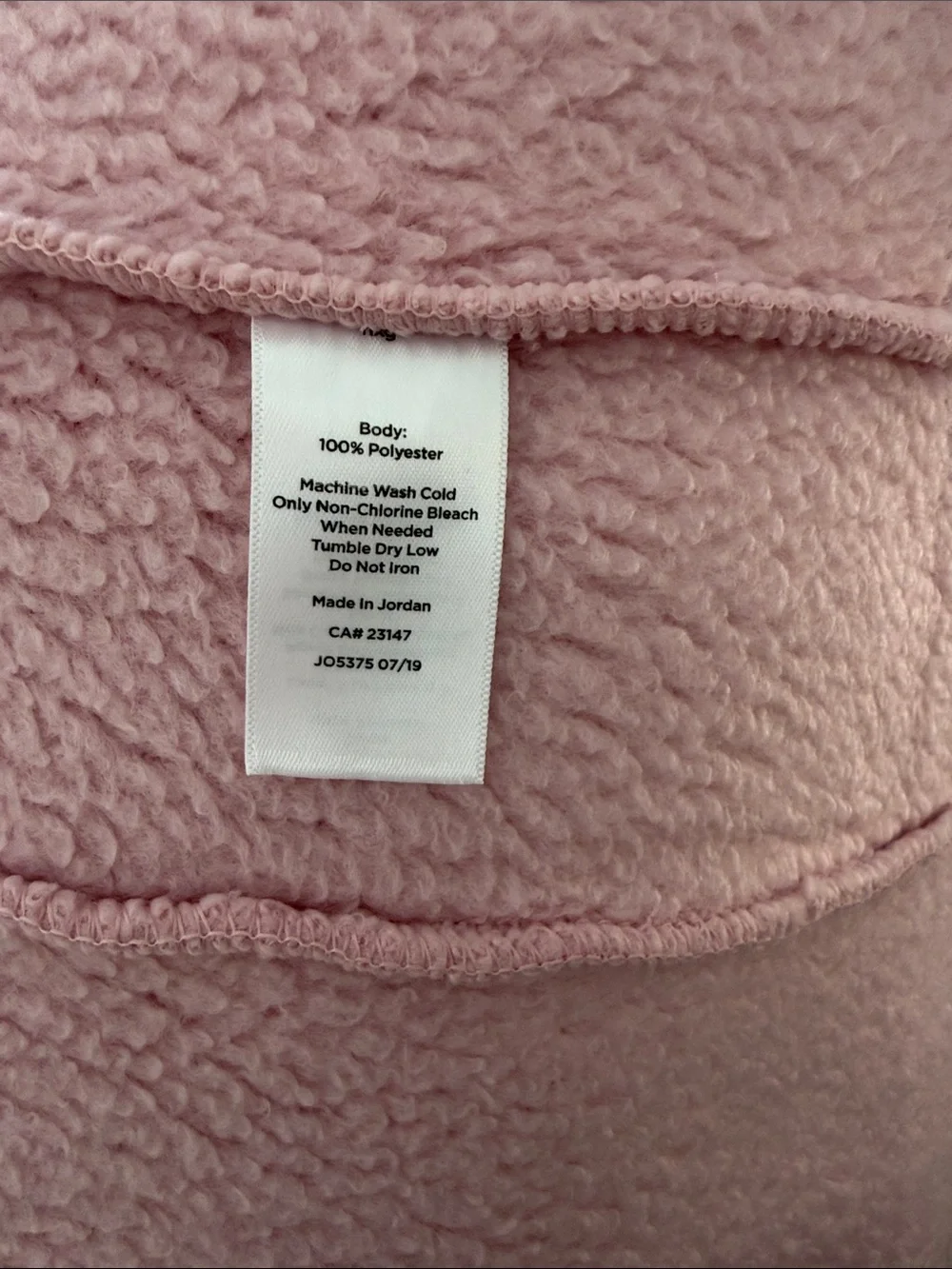 Women's Pink Sherpa Zip-Up Jacket by Talbot’s